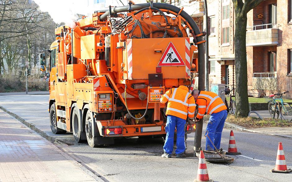 camion assainissement Le Blanc-Mesnil